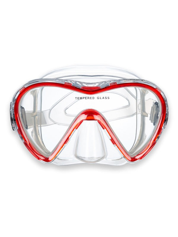 Two Bare Feet Adult Silicone Mask Set 3 (Red)