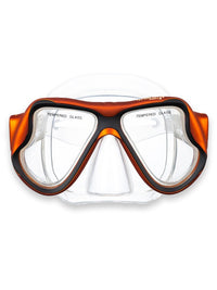 X-Dive Silicone Mask (Orange / Clear)