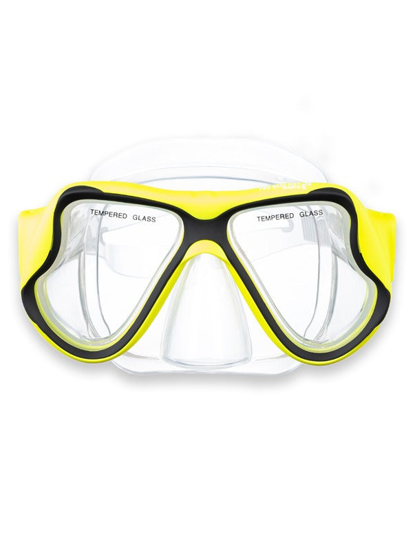 X-Dive Silicone Mask (Yellow / Clear)