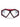 DiveSport Silicone Mask (Red / Clear)