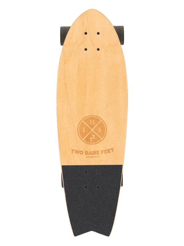 Two Bare Feet Malaga 31in Canadian Maple Longboard Skateboard Complete