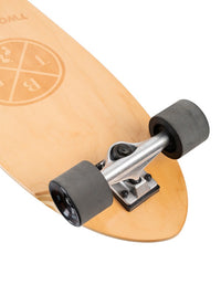 Two Bare Feet Malaga 31in Canadian Maple Longboard Skateboard Complete