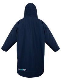 Two Bare Feet Kids Weatherproof Changing Robe with Changing Mat (Marine Blue/Teal)