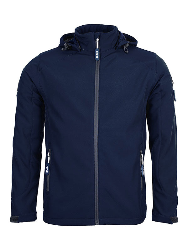 Mens Softshell Waterproof Jacket (Marine Blue)