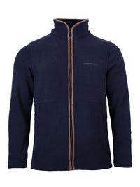 Unisex Full Zip Fleece (Marine Blue)
