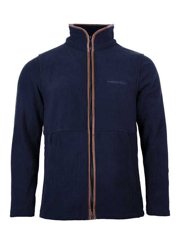Unisex Full Zip Fleece (Marine Blue)