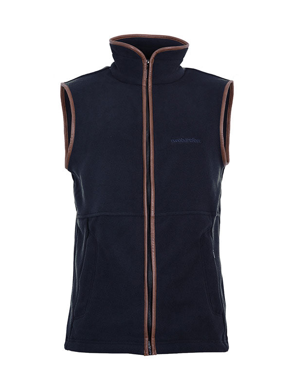Unisex Gilet Full Zip Fleece (Marine Blue)