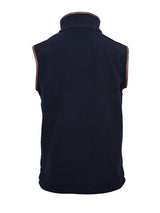Unisex Gilet Full Zip Fleece (Marine Blue)