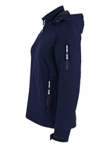 Womens Softshell Waterproof Jacket (Marine Blue)
