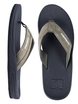 Drift Mens Flip Flops (Black/Green)