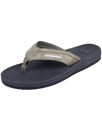 Drift Mens Flip Flops (Black/Green)