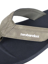 Drift Mens Flip Flops (Black/Green)