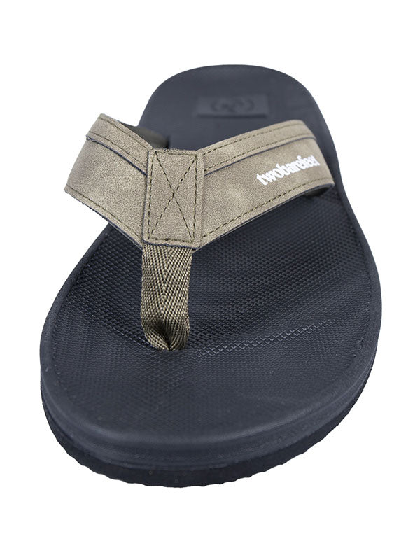 Drift Mens Flip Flops (Black/Green)