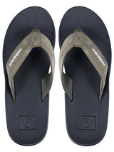 Drift Mens Flip Flops (Black/Green)