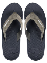 Drift Mens Flip Flops (Black/Green)