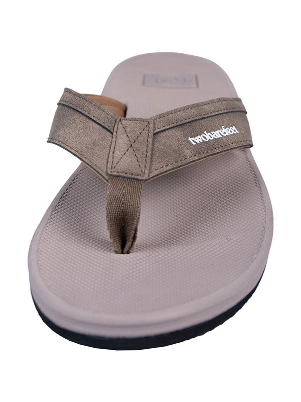 Drift Mens Flip Flops (Brown)