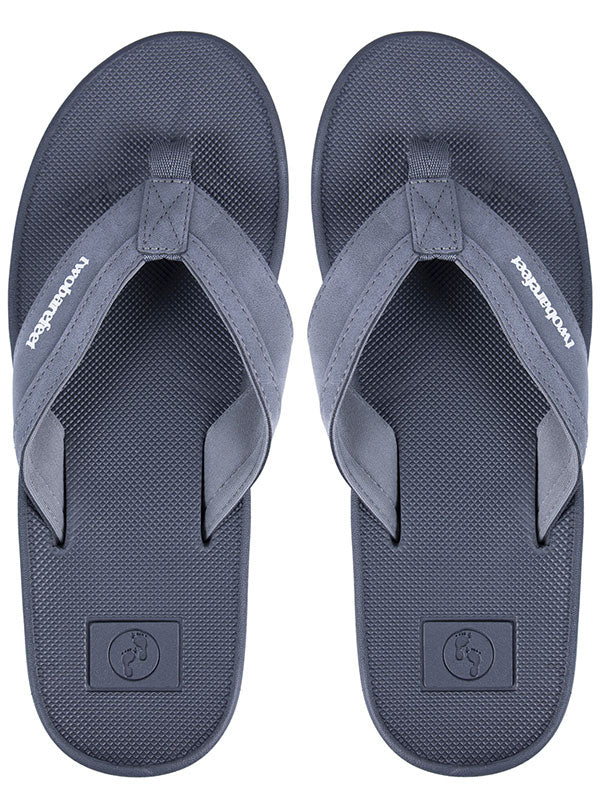 Drift Mens Flip Flops (Grey)