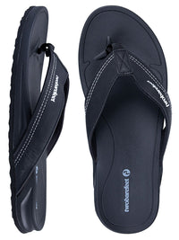 Harbour Mens Flip Flops (Black)