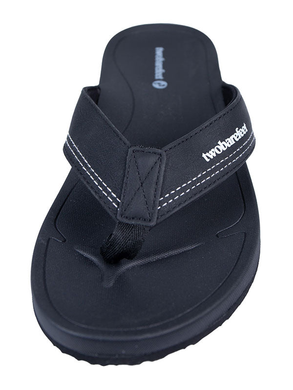 Harbour Mens Flip Flops (Black)
