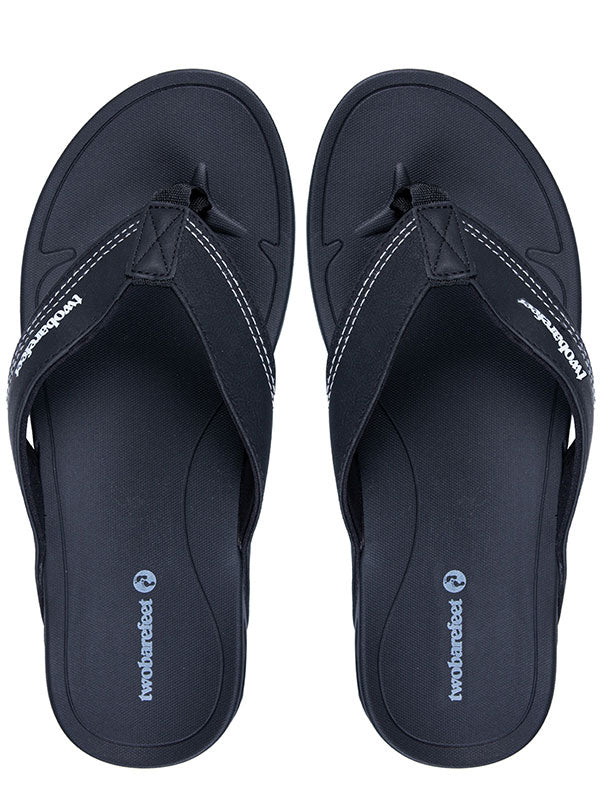 Harbour Mens Flip Flops (Black)