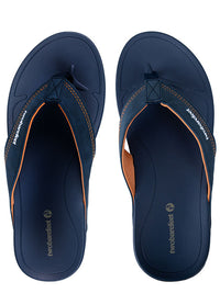 Harbour Mens Flip Flops (Blue)
