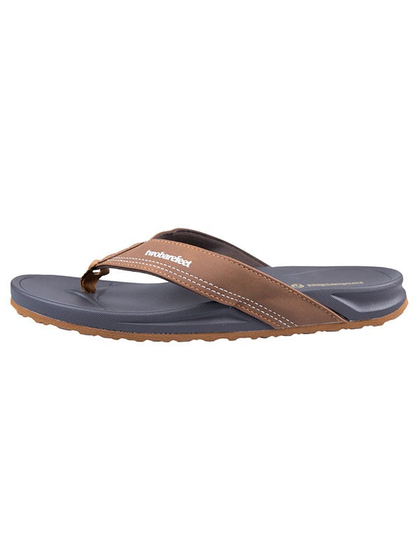 Harbour Mens Flip Flops (Brown)