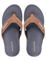 Harbour Mens Flip Flops (Brown)
