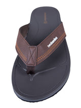 Harbour Mens Flip Flops (Dark Brown)