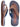 Offshore Mens Flip Flops (Brown)