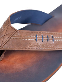 Offshore Mens Flip Flops (Brown)