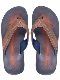Offshore Mens Flip Flops (Brown)
