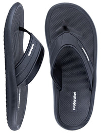 Stride Mens Flip Flops (Black)