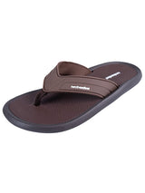Stride Mens Flip Flops (Brown)