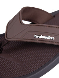 Stride Mens Flip Flops (Brown)
