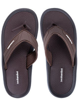 Stride Mens Flip Flops (Brown)