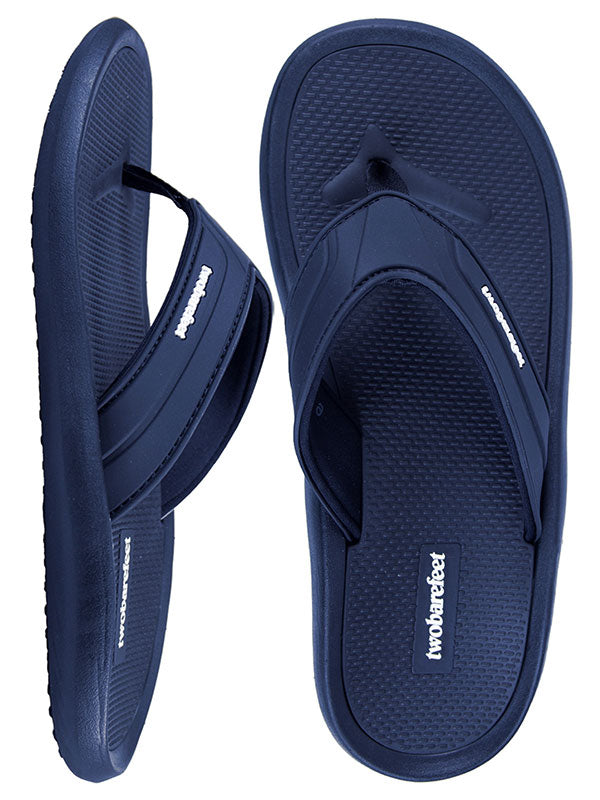 Stride Mens Flip Flops (Navy)