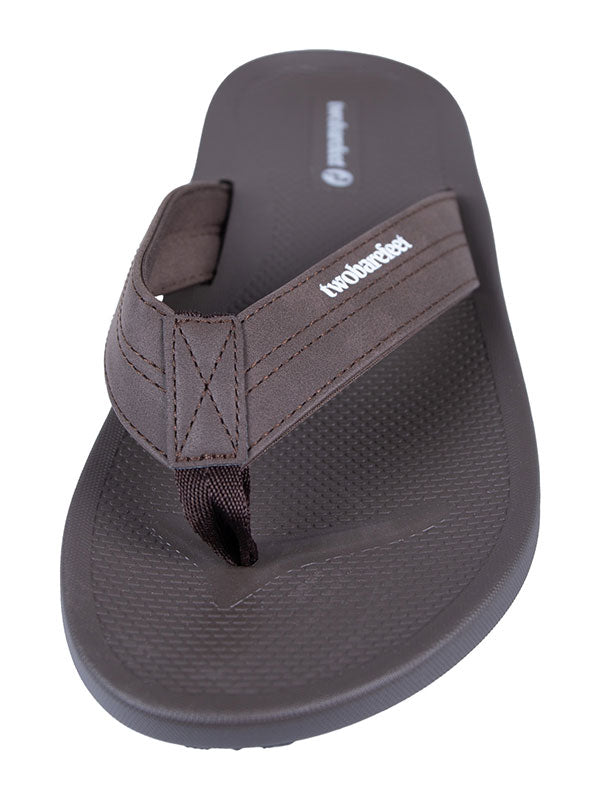 Trail Mens Flip Flops (Brown)