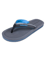 Trekker Mens Flip Flops (Grey/Blue)