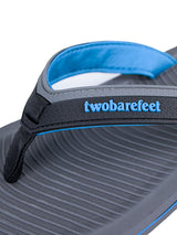 Trekker Mens Flip Flops (Grey/Blue)