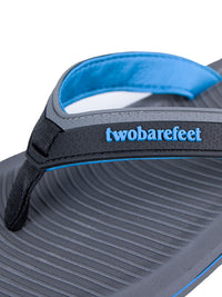 Trekker Mens Flip Flops (Grey/Blue)
