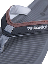 Trekker Mens Flip Flops (Grey/Brown)