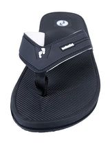 Voyage Mens Flip Flops (Black/White)