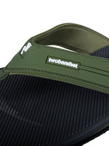 Voyage Mens Flip Flops (Green)