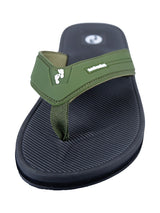 Voyage Mens Flip Flops (Green)