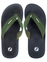 Voyage Mens Flip Flops (Green)