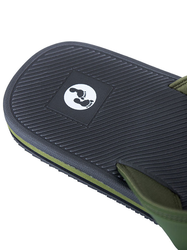 Voyage Mens Flip Flops (Green)