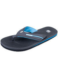 Voyage Mens Flip Flops (Grey/Blue)