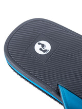 Voyage Mens Flip Flops (Grey/Blue)