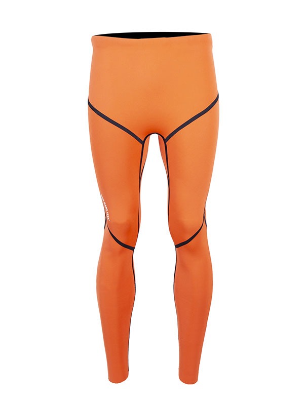 Two Bare Feet Mens 5/3mm Buoyancy Wetsuit Pants (Orange)