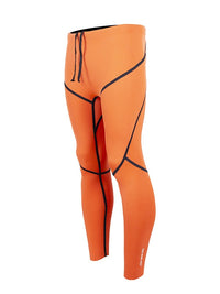 Two Bare Feet Mens 5/3mm Buoyancy Wetsuit Pants (Orange)